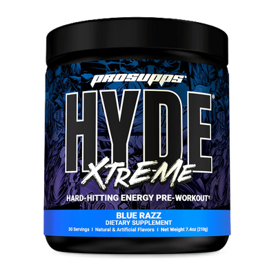 Prosupps Mr. Hyde Xtreme Pre Entreno 30 Servicios blue razz