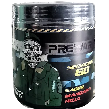 Virta Prewar Oxido 60 servicios Pre Entreno Manzana roja Portada