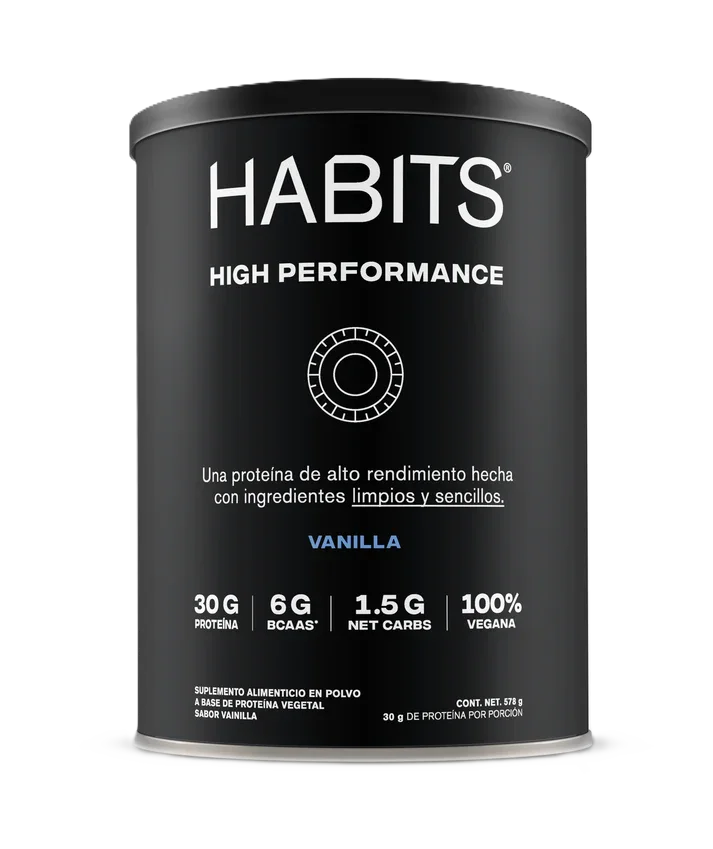 Habits High Performance Proteina Vegana 578gr Vainilla