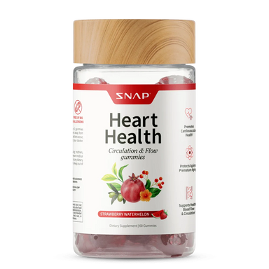 Snap Supplements Heart Helth Gummies Watermelon 60 Gummies