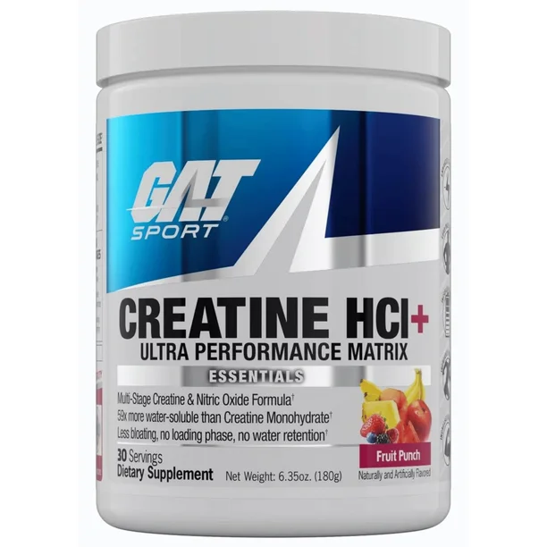GAT Sport Creatina HCL+ 30 Servicios ponche
