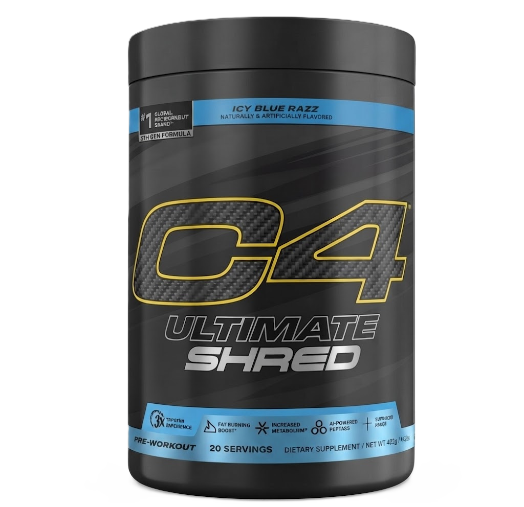 Cellucor C4 Ultimate Shred 20 servicios / 350gr Pre Entreno Cellucor C4 Ultimate Shred 20 servicios 350gr Pre Entreno icy blue razz