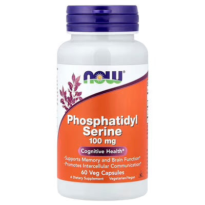 Now Foods Phosphatidyl Serine 100 Mg 60 Veg Cap