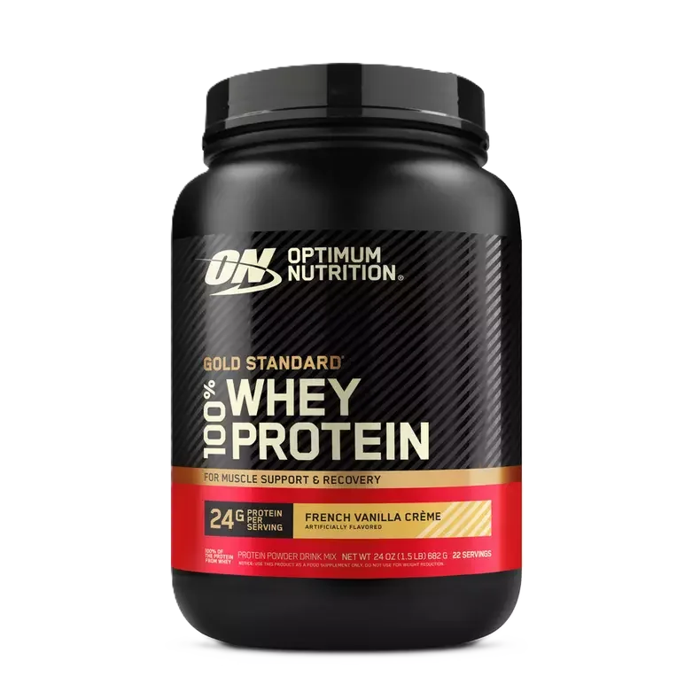 Optimum Nutrition Proteina Gold Standard 100% Whey 1.5 Lbs vainilla
