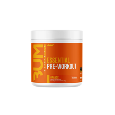 Raw Nutrition Bum Essentials Pre Entreno 30 Servicios Naranja