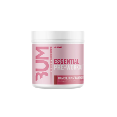 Raw Nutrition Bum Essentials Pre Entreno 30 Servicios Raspberry creamthickle
