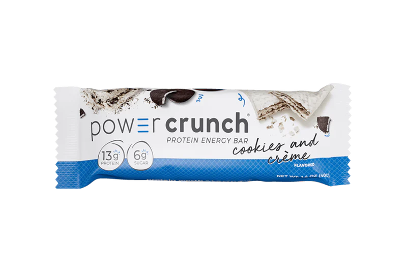 Power Crunch Barras de Proteina 12 Pack cookies & cream