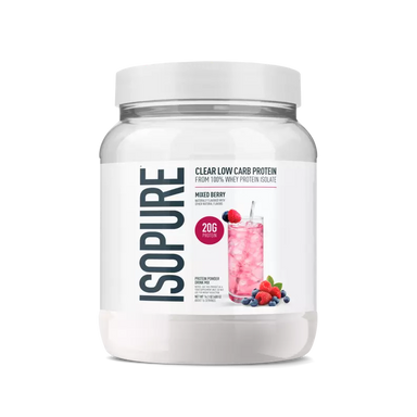 Isopure Clear Infusion 400g 16 SERV mixed berry