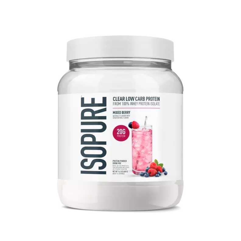 Isopure Clear Infusion 400g 16 SERV mixed berry