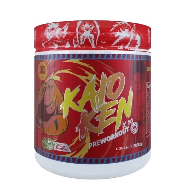Saiyan Labz Kaioken Pre Entreno 30 Servicios 300gr citrus dragon