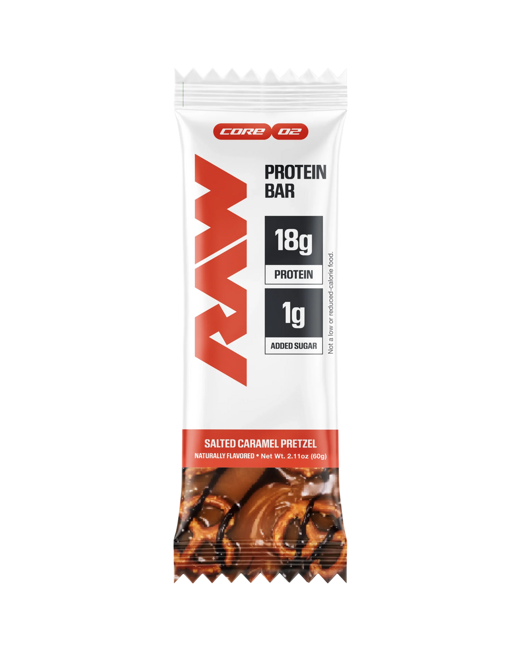 Raw Nutrition Barras de Proteina 12 pack salted Caramel Pretzel