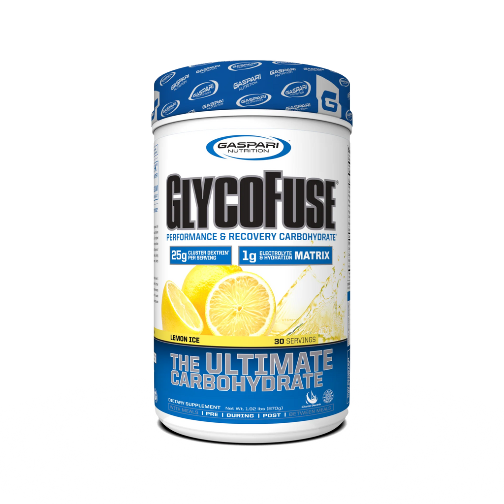 Gaspari Nutrition Glycofuse 1.92 Lbs 30 Servicios. Suplemento de Carbohidratos LIMON