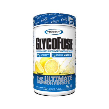 Gaspari Nutrition Glycofuse 1.92 Lbs 30 Servicios. Suplemento de Carbohidratos LIMON