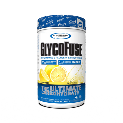 Gaspari Nutrition Glycofuse 1.92 Lbs 30 Servicios. Suplemento de Carbohidratos LIMON