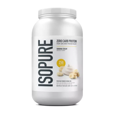 Isopure Proteina Zero Carb 3 Lbs 44 servicios banana