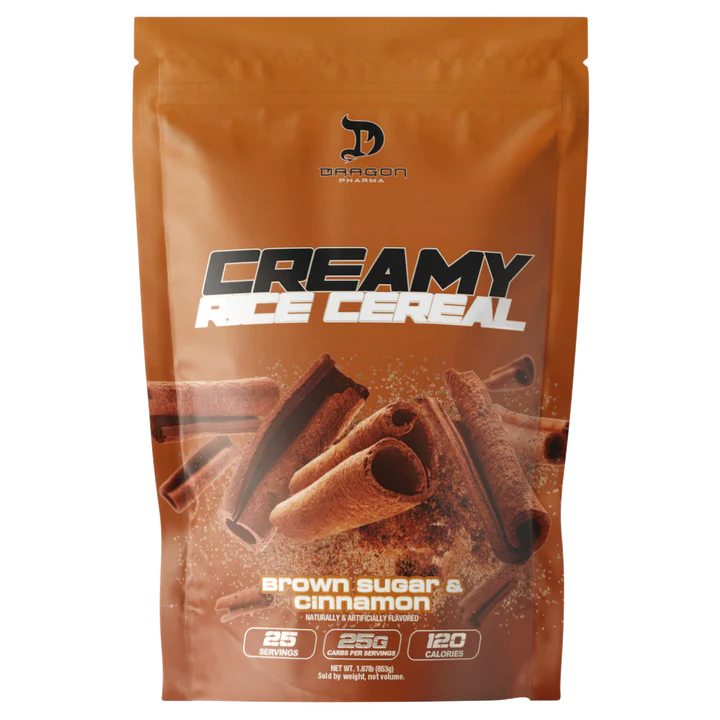 Dragon Pharma Creamy Rice Cereal 25 Servicios Brown sugar & cinnamon