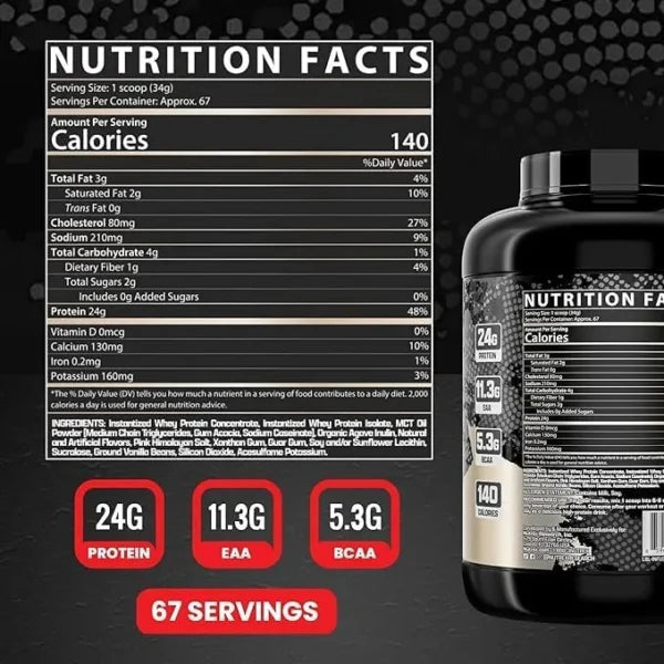 Nutrex Proteina Muscle Infusion Black 5 Lbs 60 Servicios Informacion Nutricional
