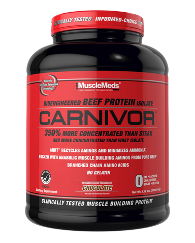 MuscleMeds Proteina Carnivor 4.1 Libras 56 Servicios chocolate