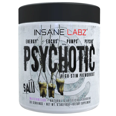 Insane Labz Psychotic Saw Pre Entreno 30 Servicios sandia