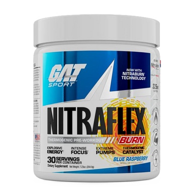 GAT Sports Nitraflex Burn 30 Servicios mora azul
