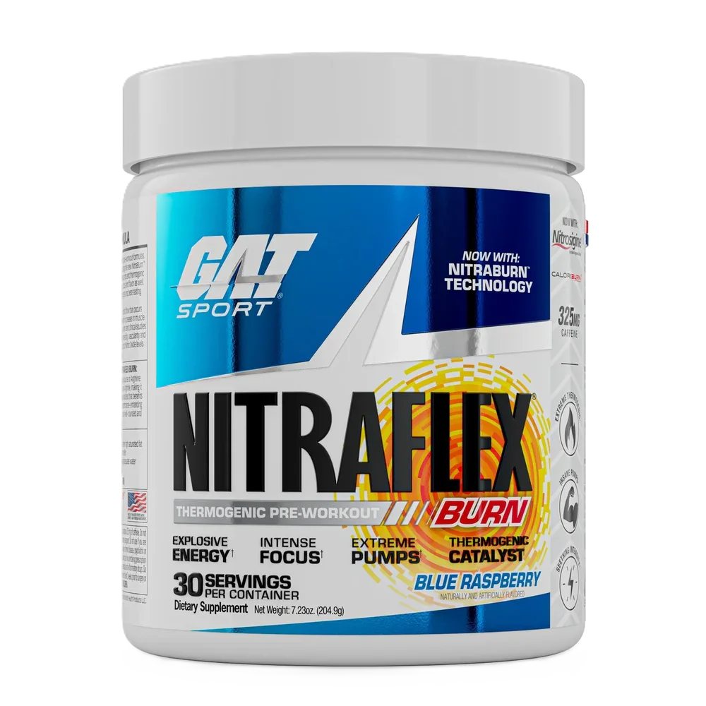 GAT Sports Nitraflex Burn 30 Servicios mora azul