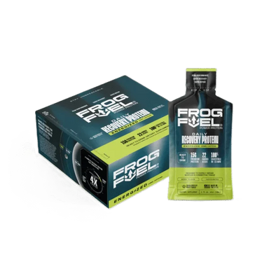 Frog Fuel Power Energized Caffeinated Collagen Protein Drink 24 shots Berry Flavor Portada 2
