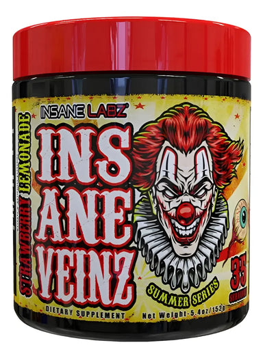 Insane Veinz Summer Series 166g Pre Entreno 35 servicios