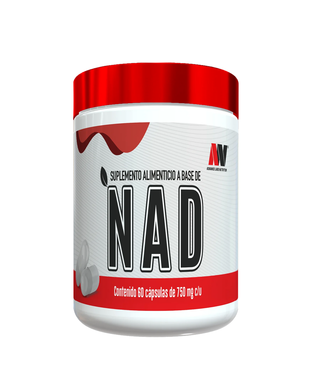 Advance Nutrition NAD 750mg 60 Capsulas