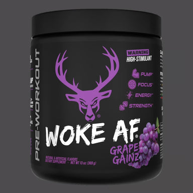 Bucked Up Pre Entreno Woke Af 30 Servicios Grape Portada