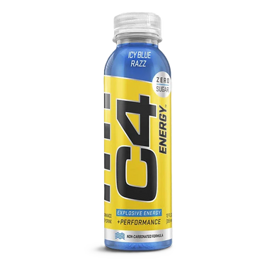 Cellucor C4 Energy Drink + Performance Non Carbonated 12 pack Icy Blue Razz