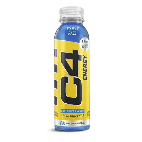 Cellucor C4 Energy Drink + Performance Non Carbonated 12 pack Icy Blue Razz