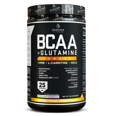 Sascha Fitness Bcaa 25 Servicios mango coco