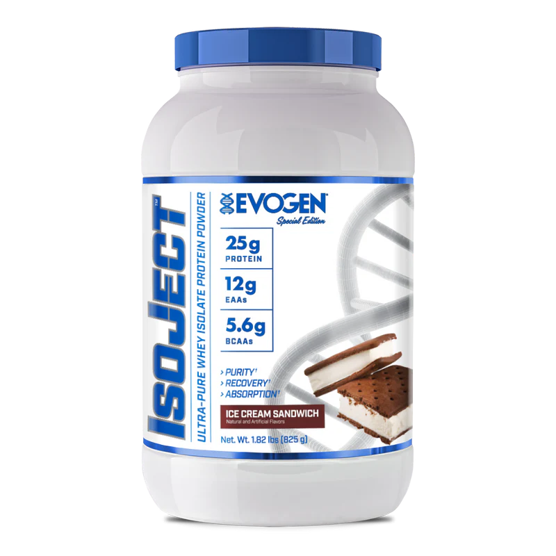 Evogen Proteina Isoject 2 lbs 28 Servicios iced cream sandwich