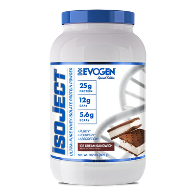 Evogen Proteina Isoject 2 lbs 28 Servicios iced cream sandwich