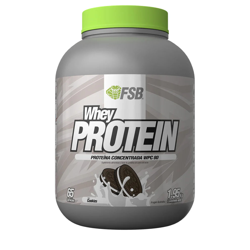 FSB Whey Proteina 1.95 Kg 65 Servicios Cookies