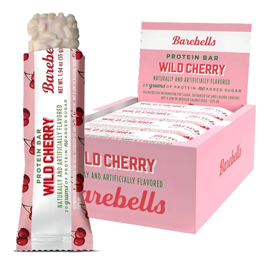 Barebells Barras de Proteina Caja 12pz Wild cherry