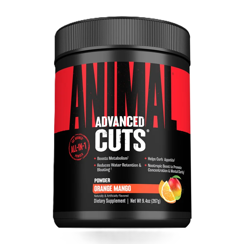 Universal Animal Cuts Polvo 42 Servicios Termogenico mango naranja