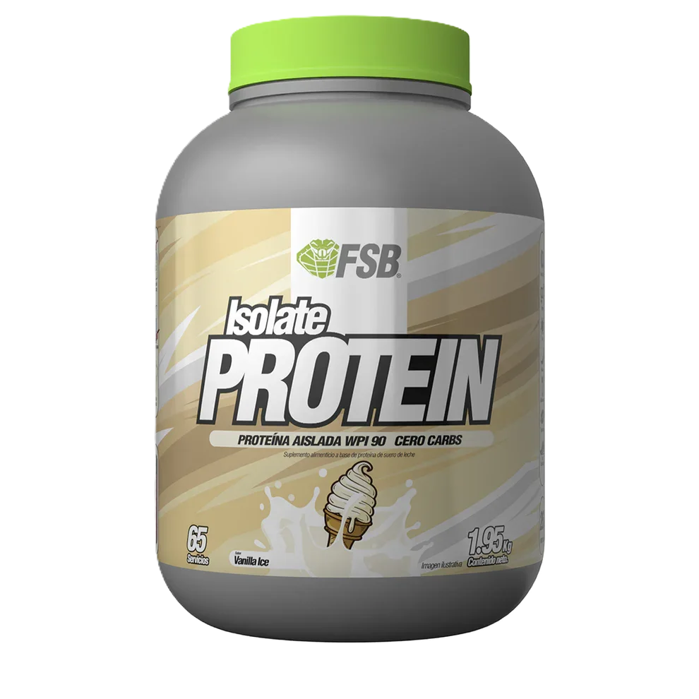 Fsb Isolate Protein 1.95kg 65 Servicios vainilla