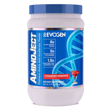 Evogen Aminoject 30 Servicios. Aminoácidos fresa margarita