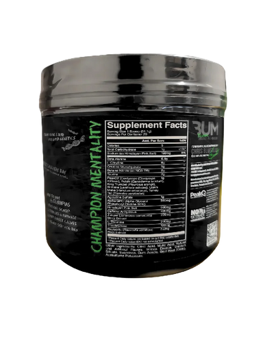 Raw Nutrition Thuper Chistopher Secrete Stuff Pre Entreno 20 Servicios informacion nutricional