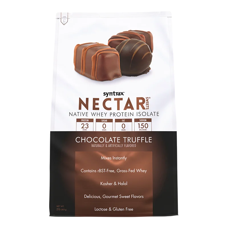 Syntrax Proteina Nectar 2 Lbs 32 servicios Natural Chocolate Truffle