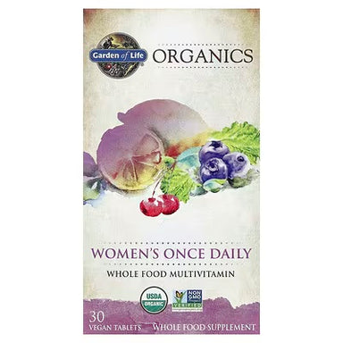 Garden of Life Organics multivitaminico para mujer 30 Tabs