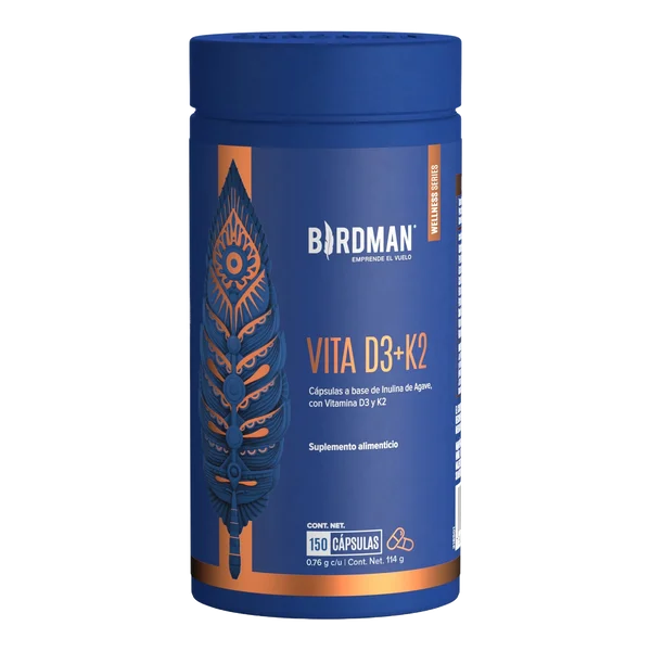Birdman Vita D3 + K2 150 Capsulas