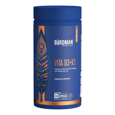 Birdman Vita D3 + K2 150 Capsulas