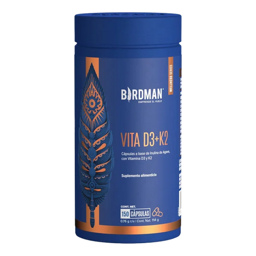 Birdman Vita D3 + K2 150 Capsulas