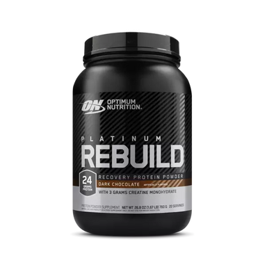 Optimum Nutrition Proteina Platinum Rebuild 1.67 libras chocolate