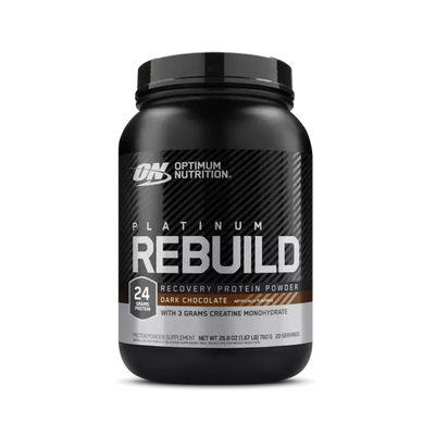 Optimum Nutrition Proteina Platinum Rebuild 1.67 libras chocolate