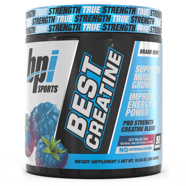 BPI Sports Best Creatina 50 servicios mora azul