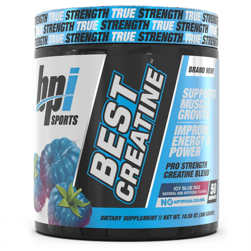BPI Sports Best Creatina 50 servicios mora azul