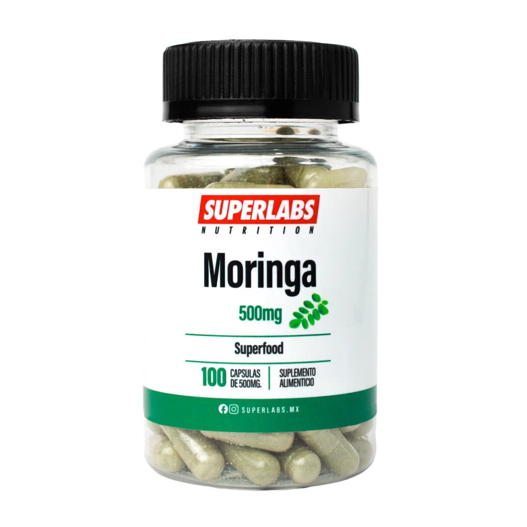 Superlabs Nutrition Moringa 500mg 100 Capsulas portadaq